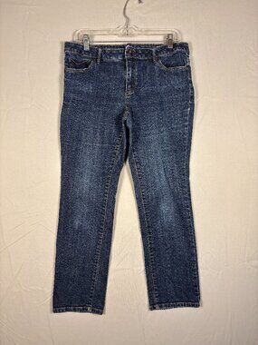 Liz Claiborne Classic Fit Straight Leg Jeans Casual Denim Comfort